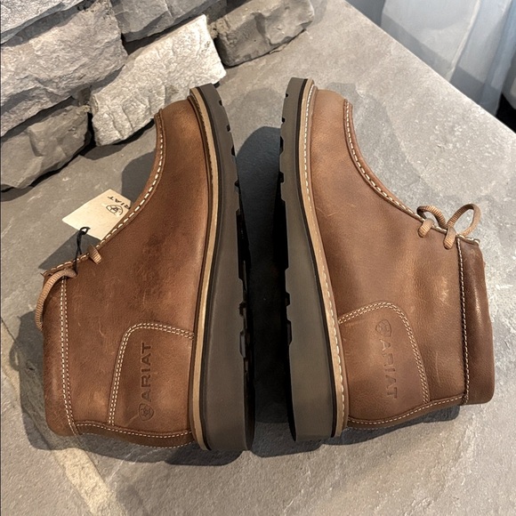 Ariat Recon Country Trendy Tan Genuine Leather,4LR support,EVA midsole,ankle